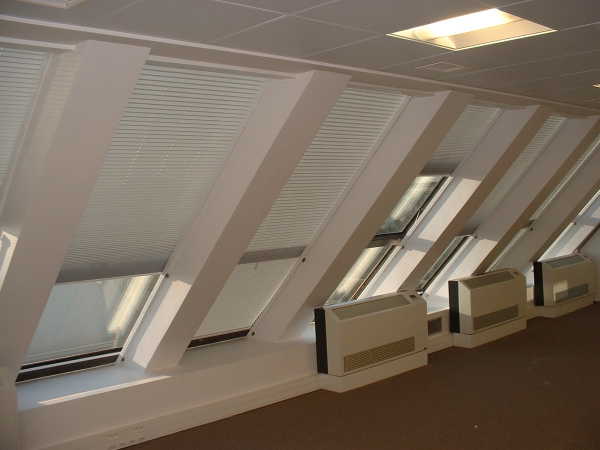 Store plissé Fenêtre de toit